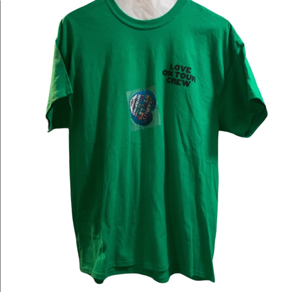Harry Styles actual love on tour crew shirt